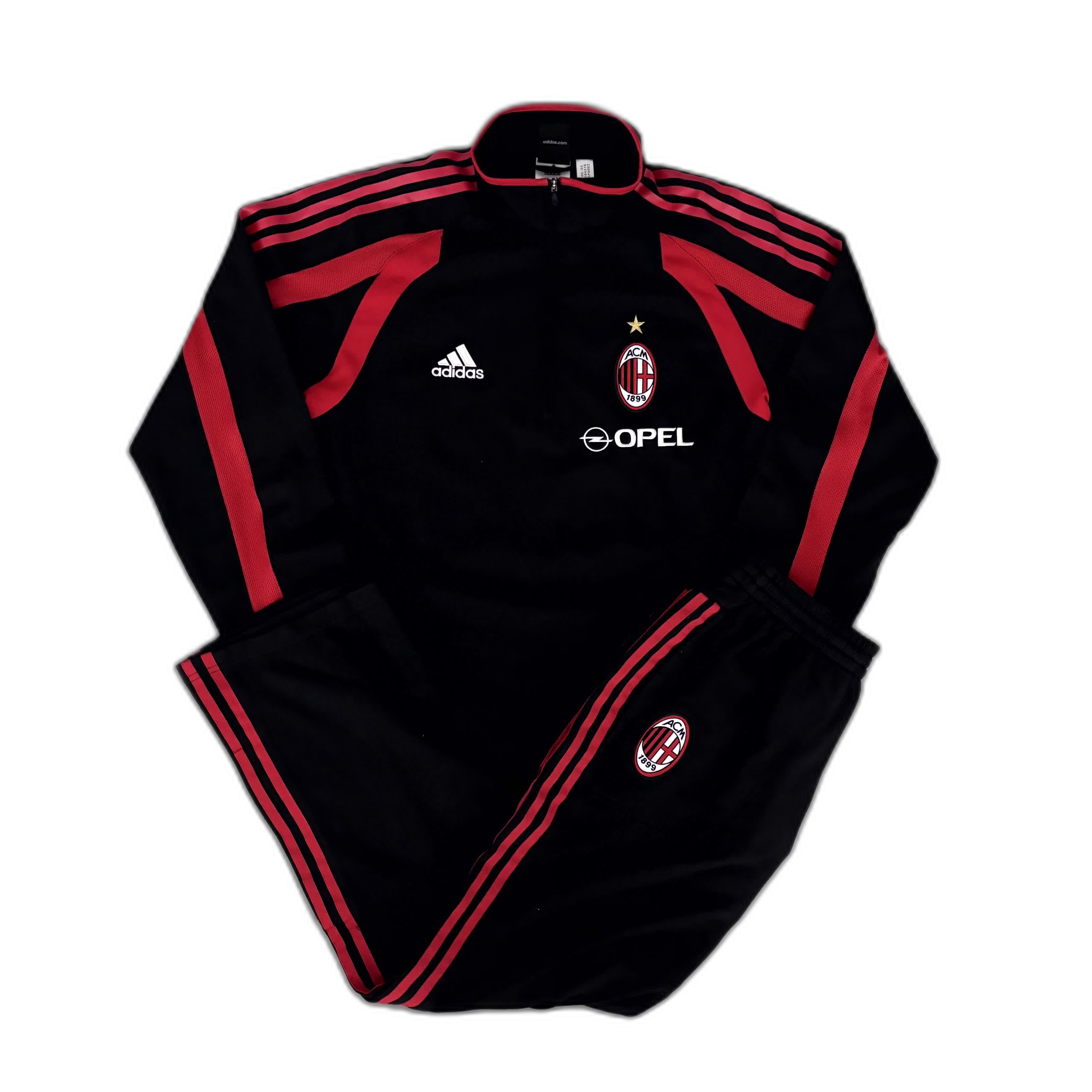 Adidas x AC Mailand Vintage-Jacke 2003/2004