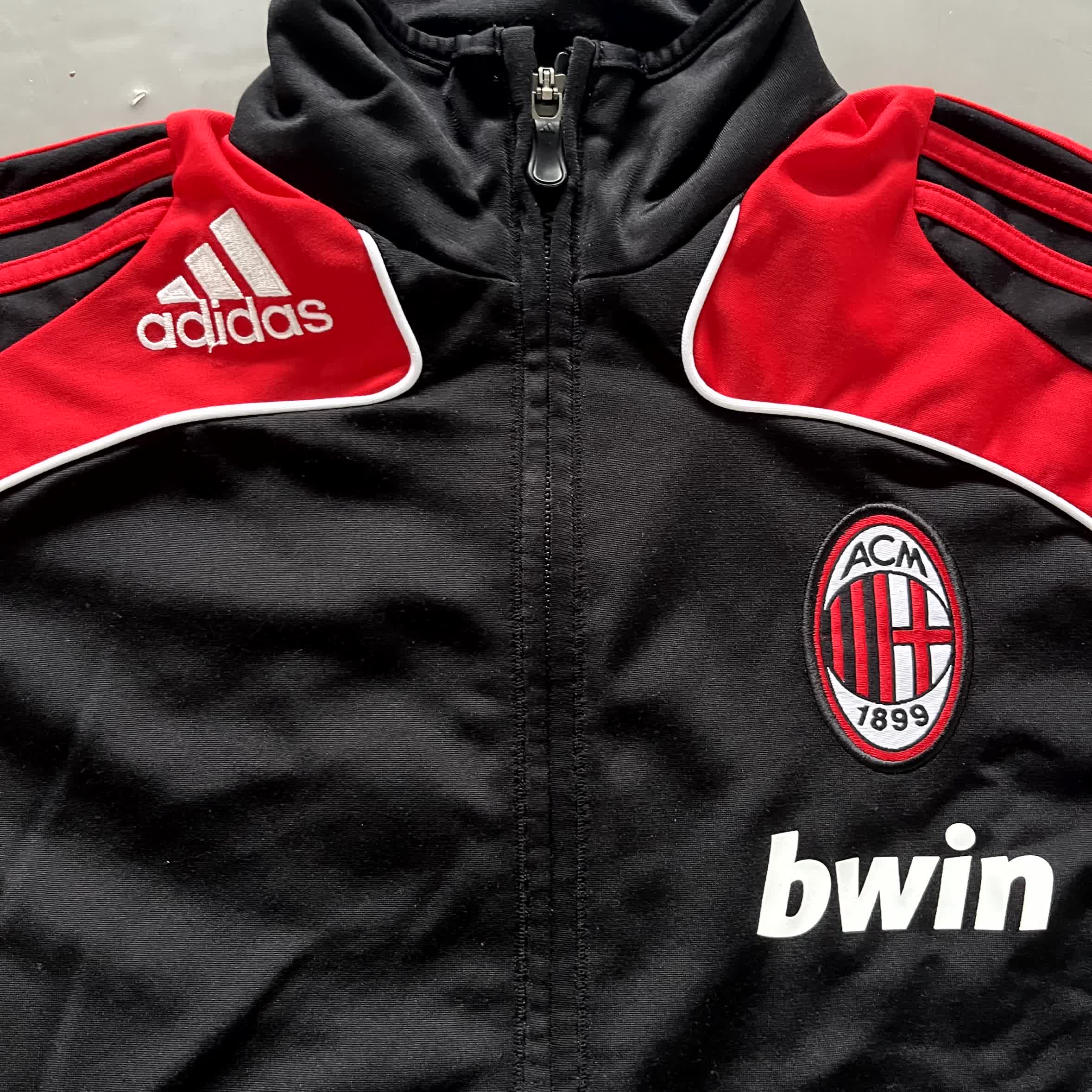 Adidas x AC Mailand Vintage-Jacke 2007/08