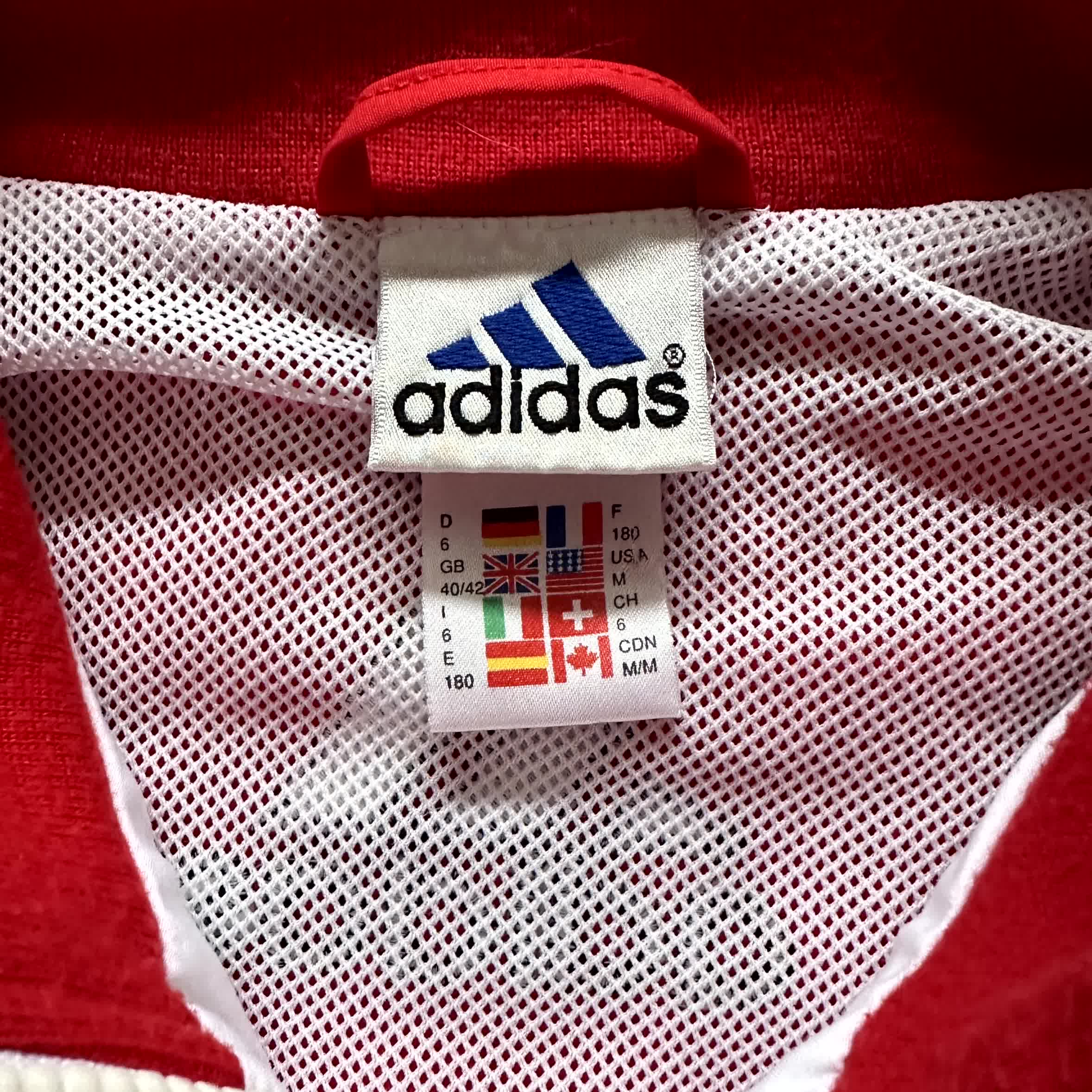 Adidas x AC Mailand Vintage Premium Vintage Jacke 2002/03
