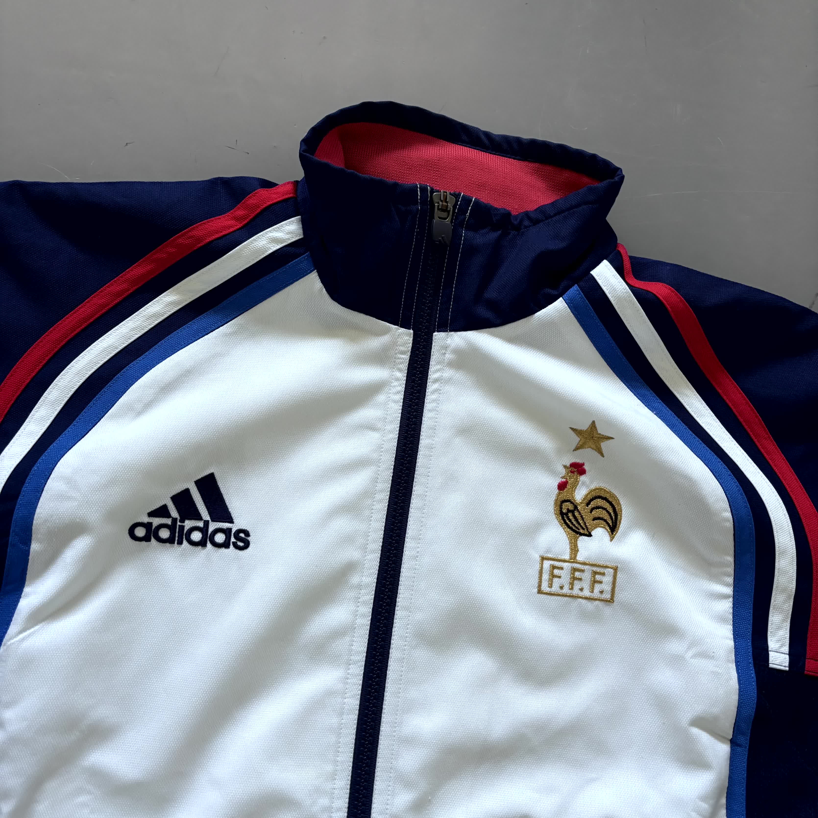 Adidas x Frankreich Vintage Jacke 2006