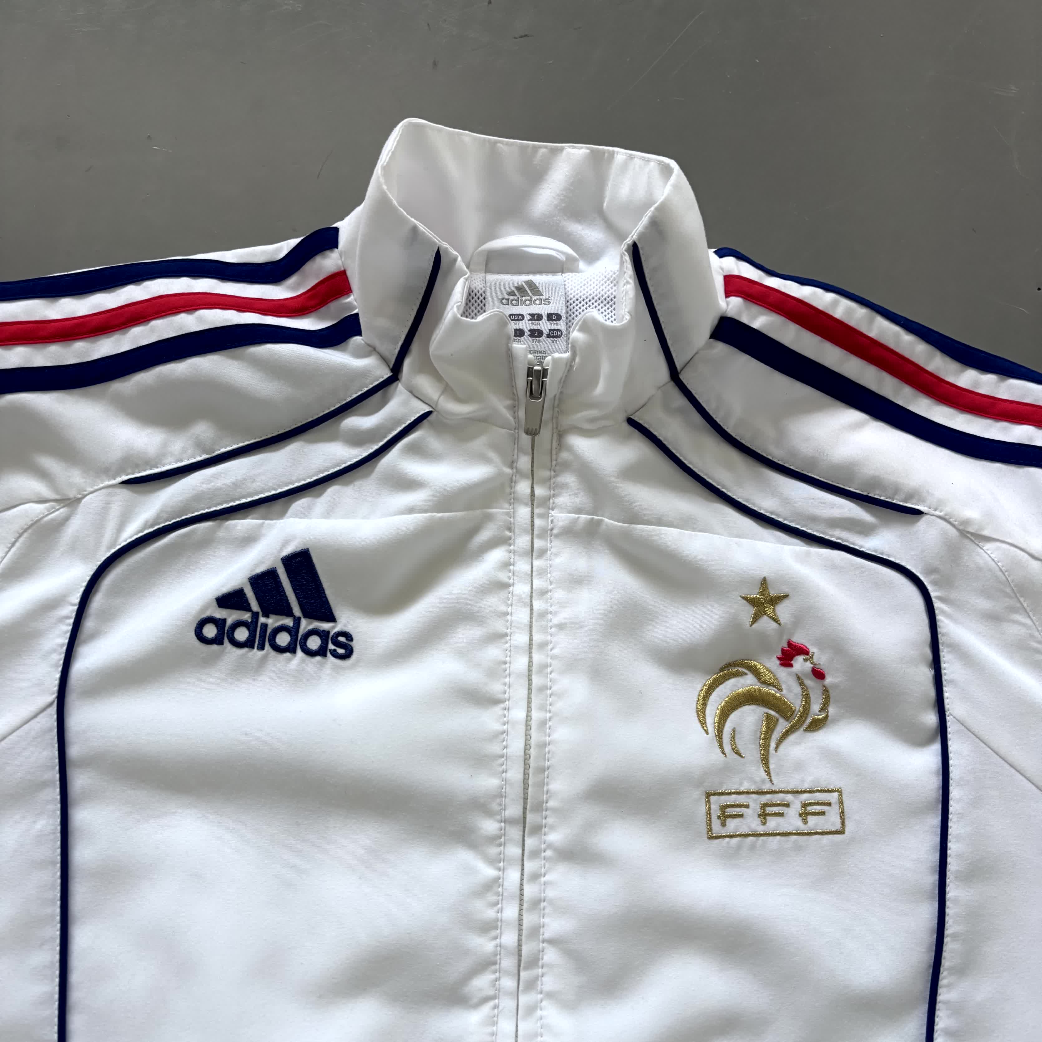 Adidas x Frankreich Vintage-Jacke 2010