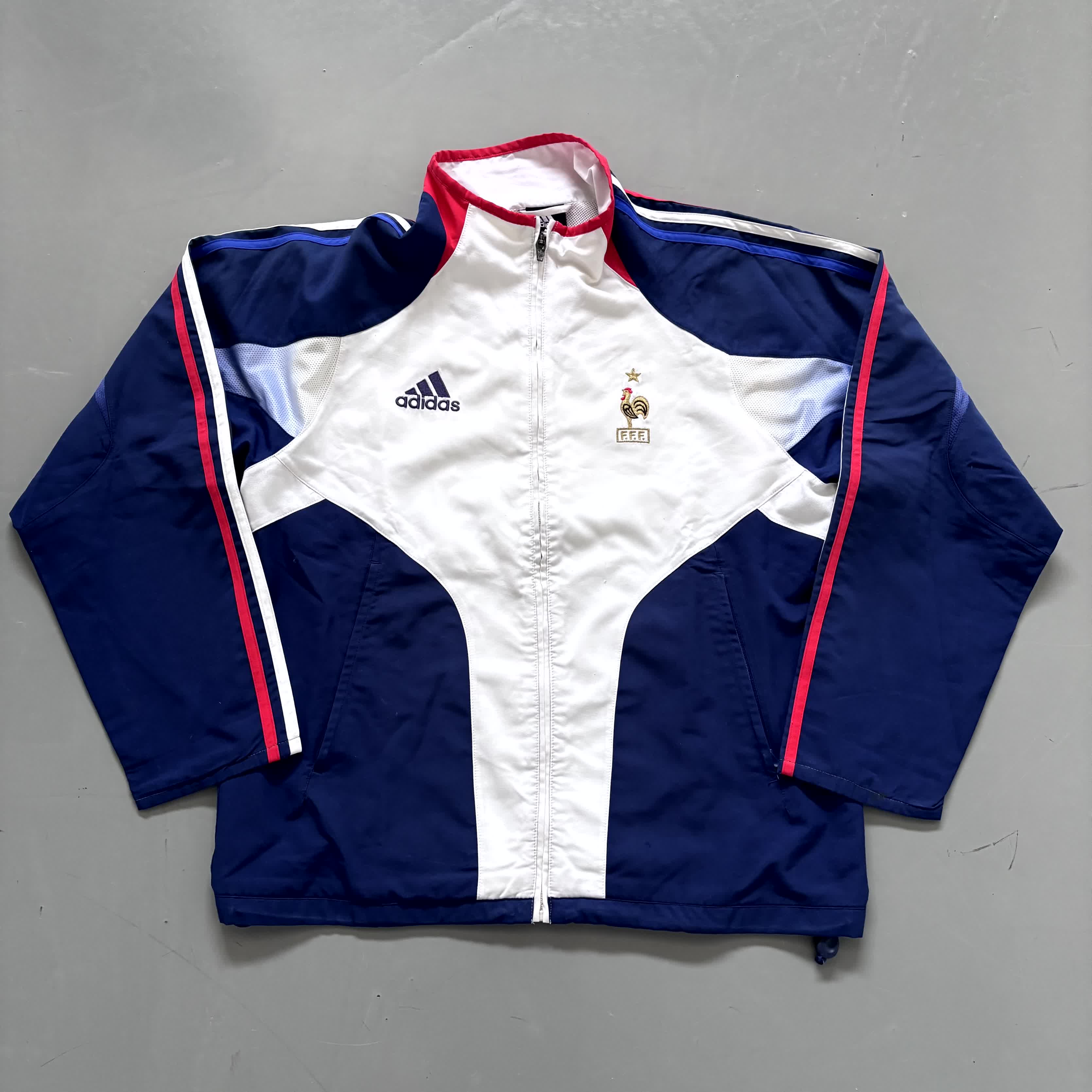 Adidas x Frankreich Vintage-Jacke 2010