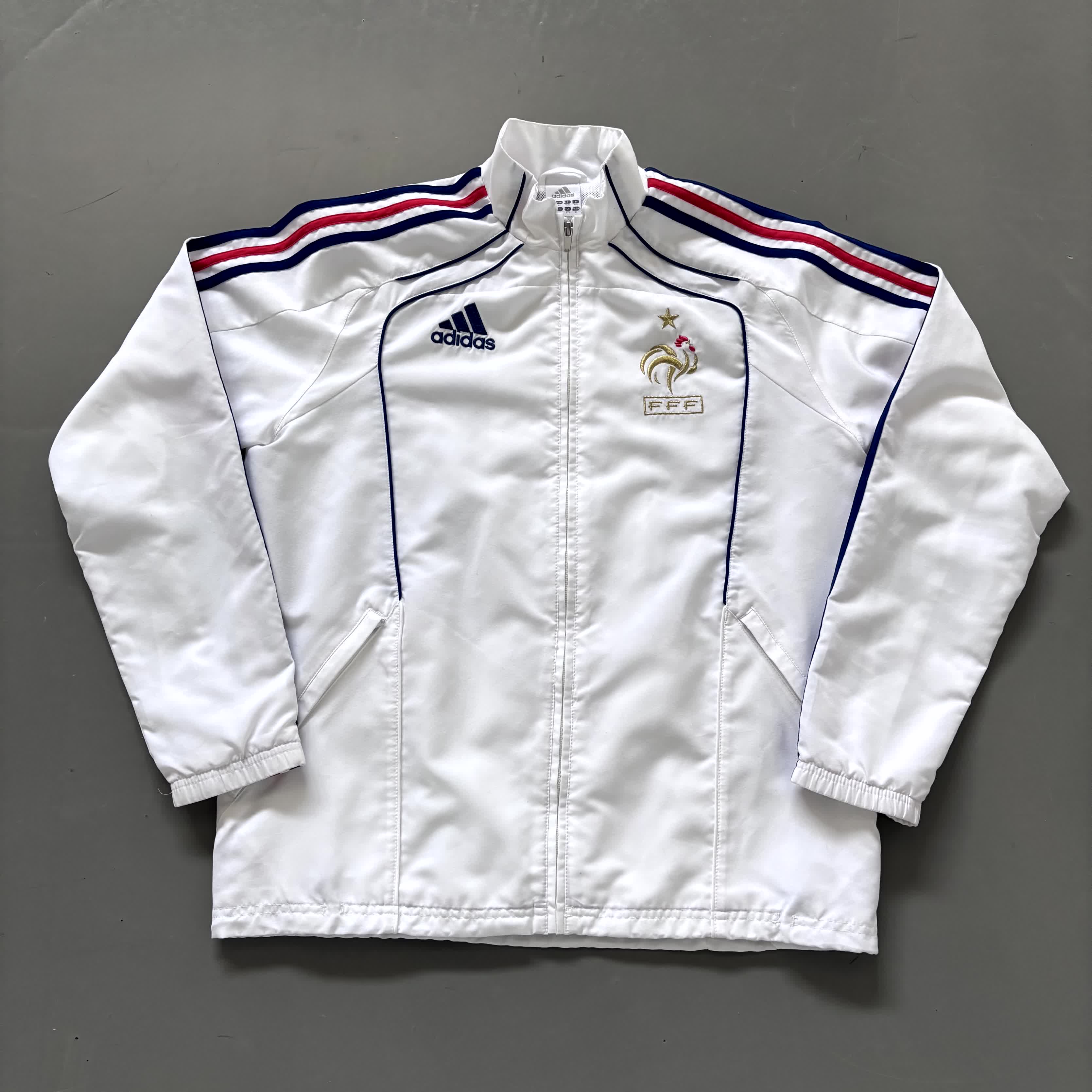Adidas x Frankreich Vintage-Jacke 2010