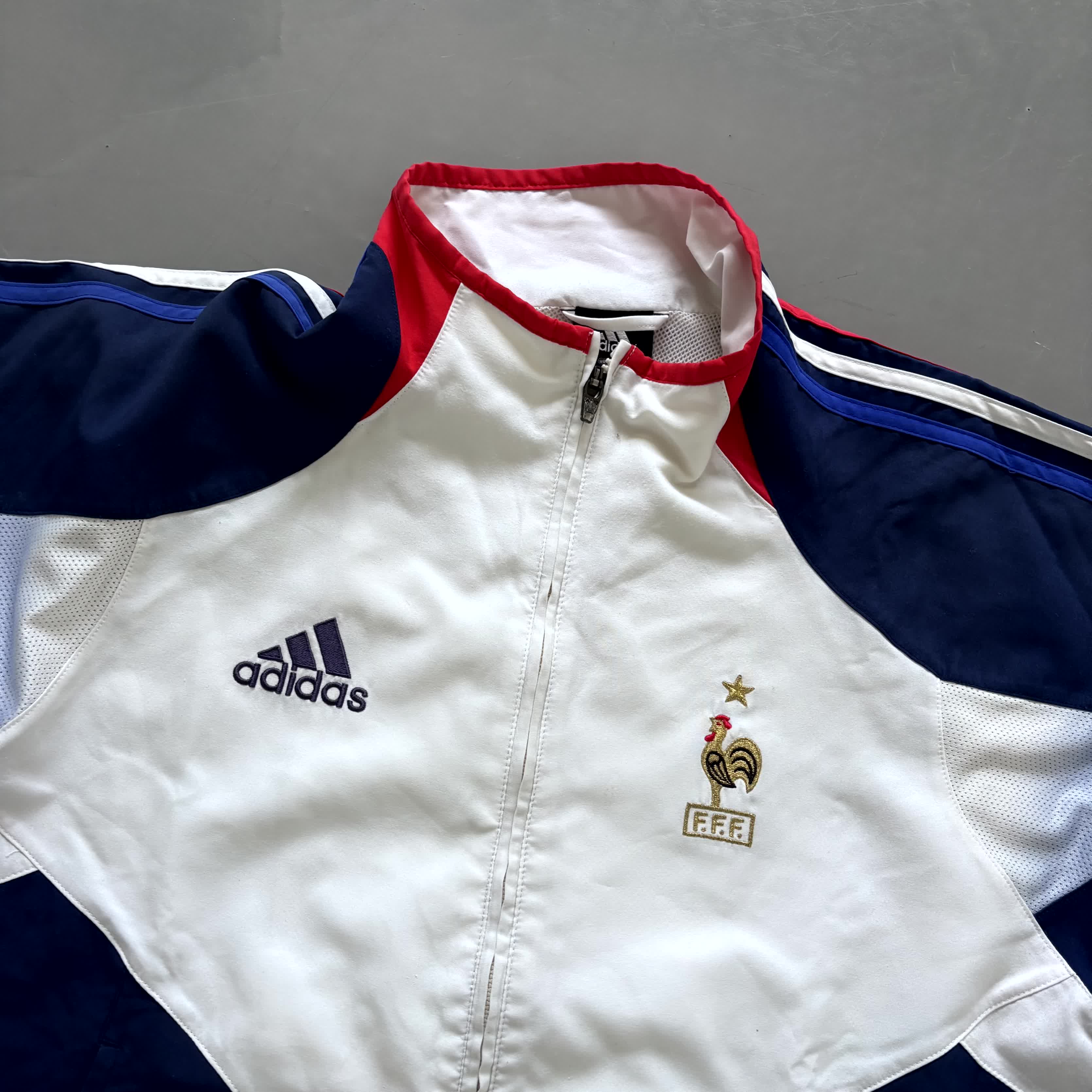 Adidas x Frankreich Vintage-Jacke 2010