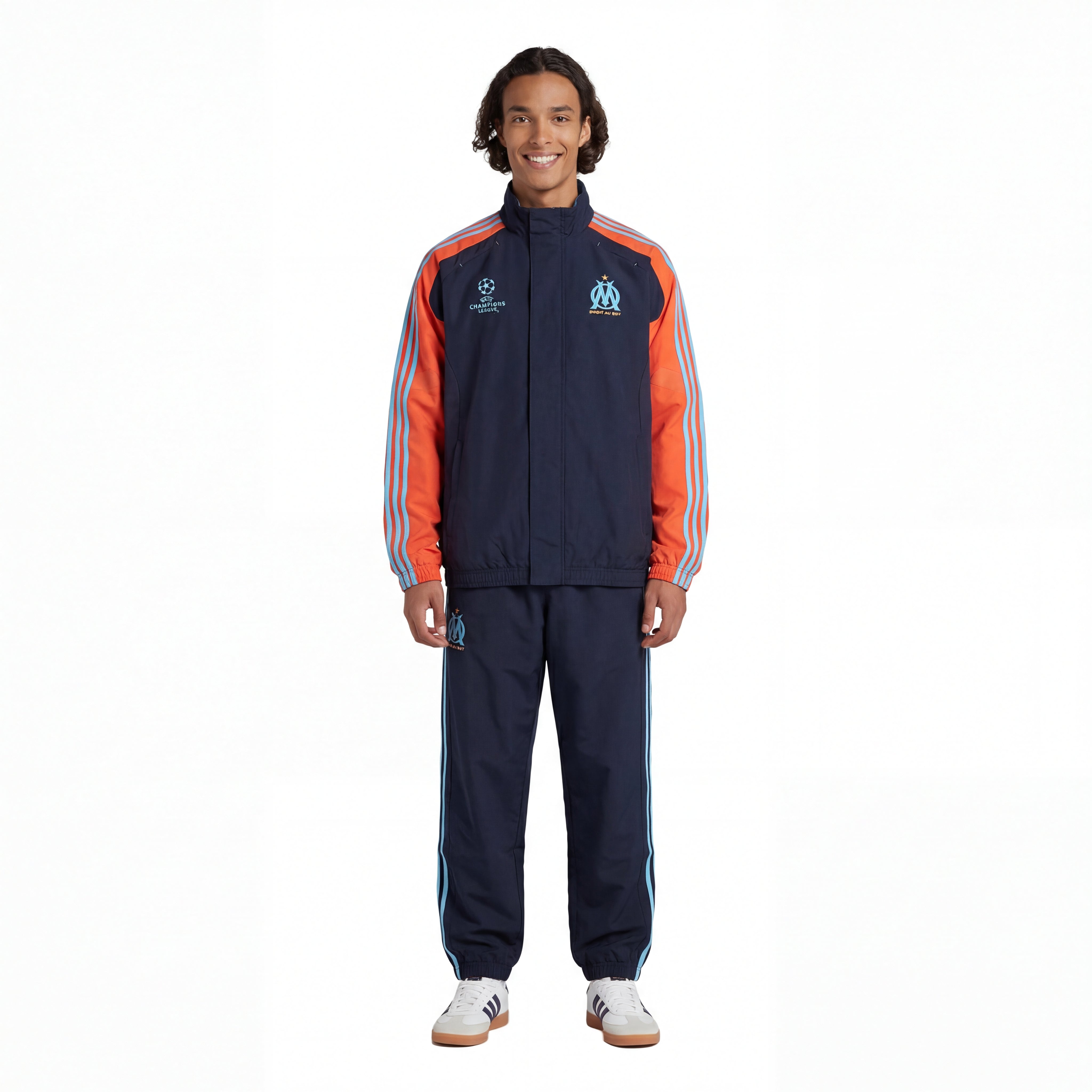 Adidas x Olympique Marseille CL Vintage Jacke 2011/12