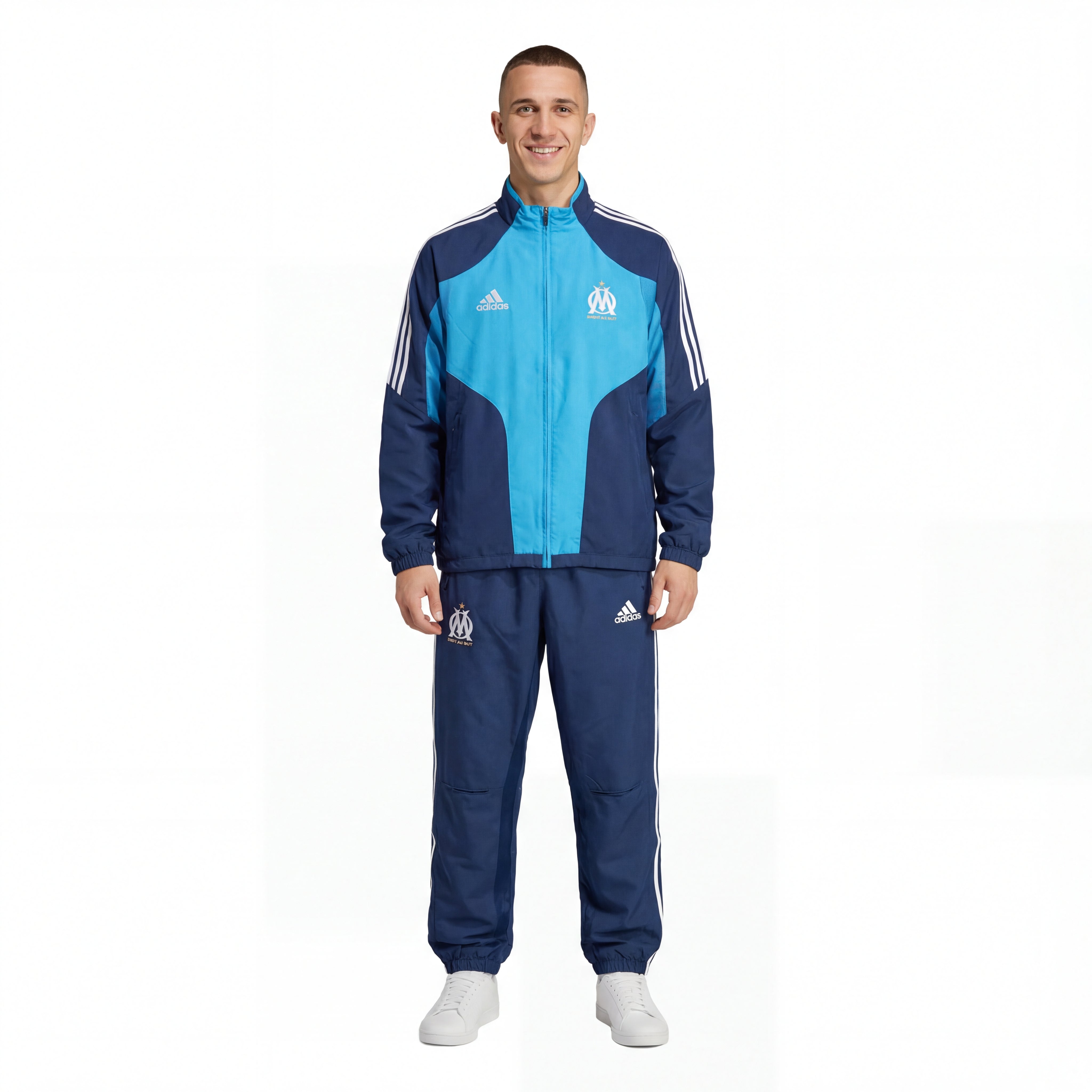 Adidas x Olympique Marseille Vintage Jacke 2005/06