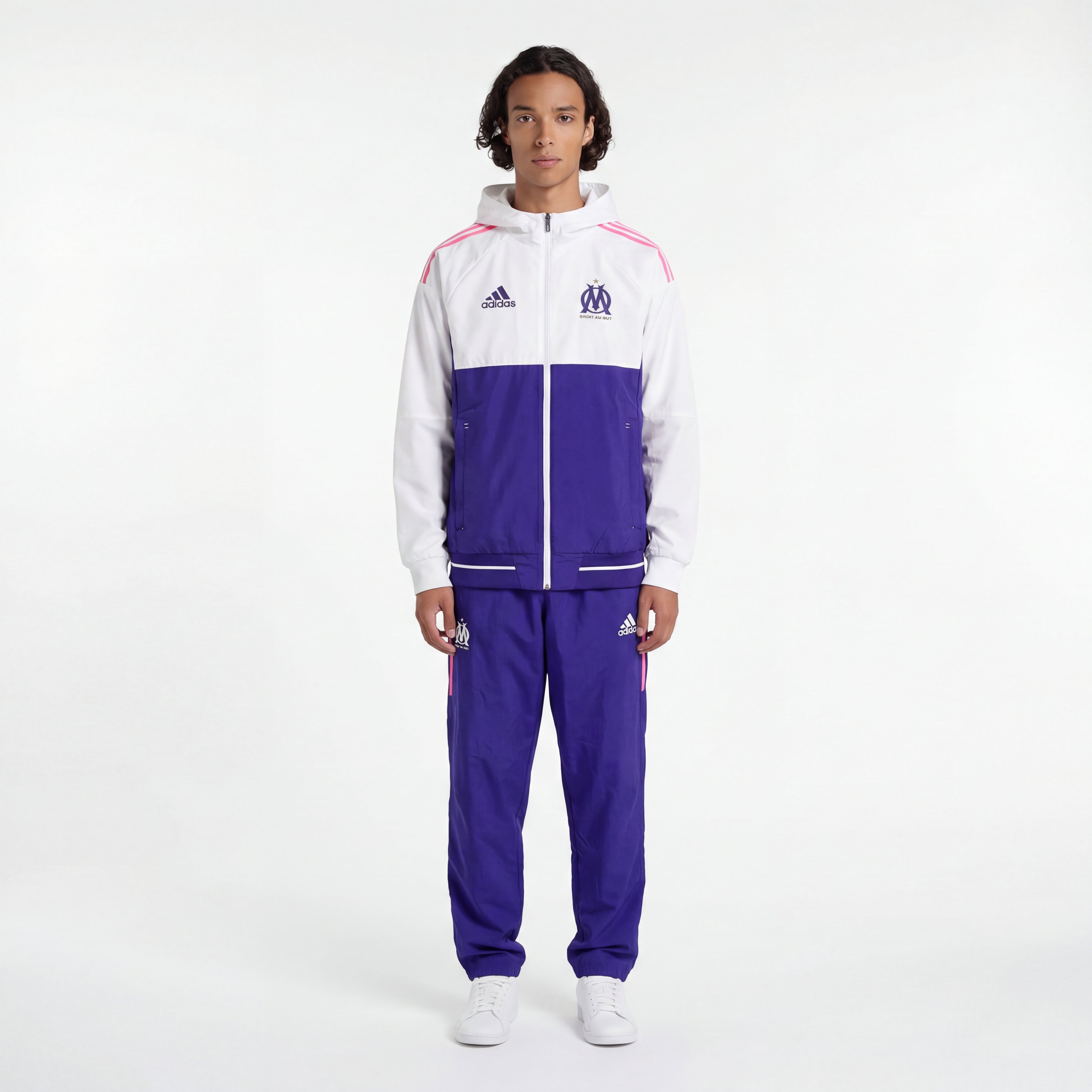 Adidas x Olympique Marseille Vintage Jacke 2014/15