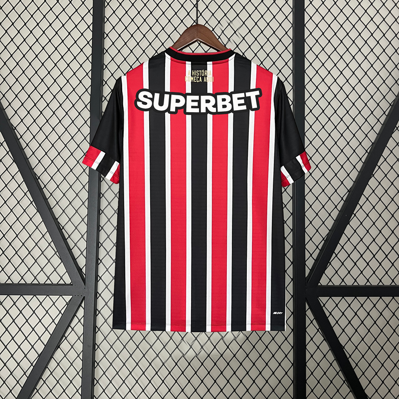 Jersey 2024∕25 sao paulo away+All sponsors
