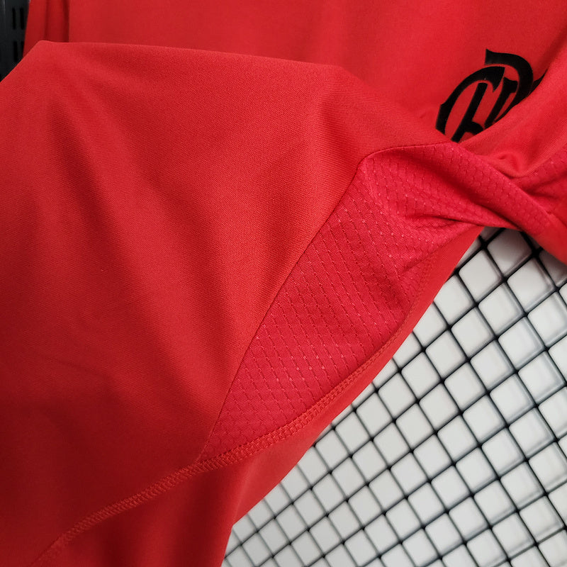 Jersey 23∕24 Flamengo Treino - Feminino - Vermelho
