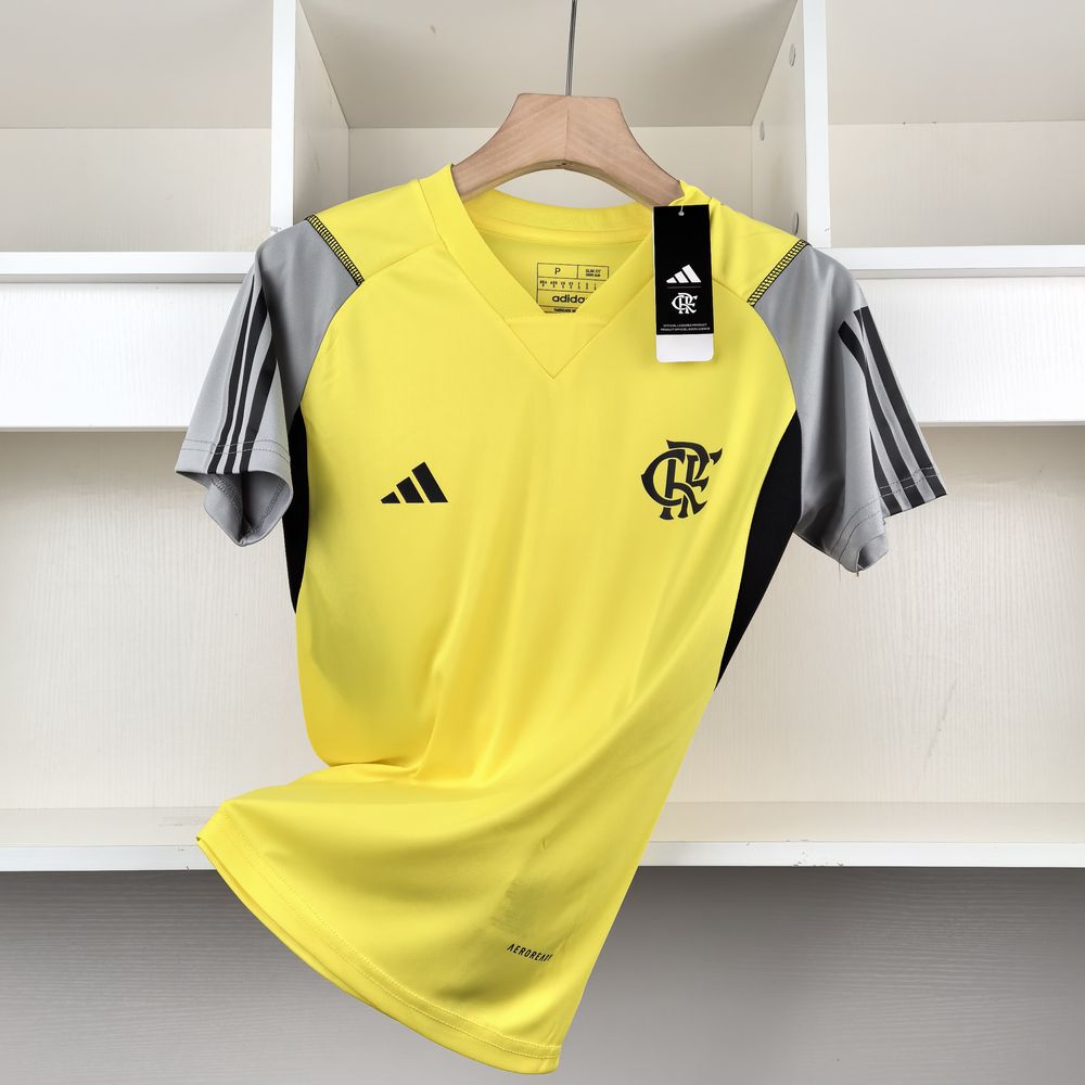 Trikot 24∕25 Flamengo Treino feminino – Amarelo