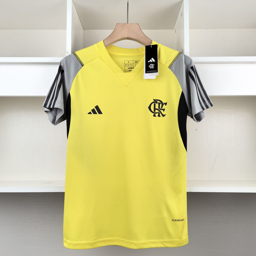 Trikot 24∕25 Flamengo Treino feminino – Amarelo