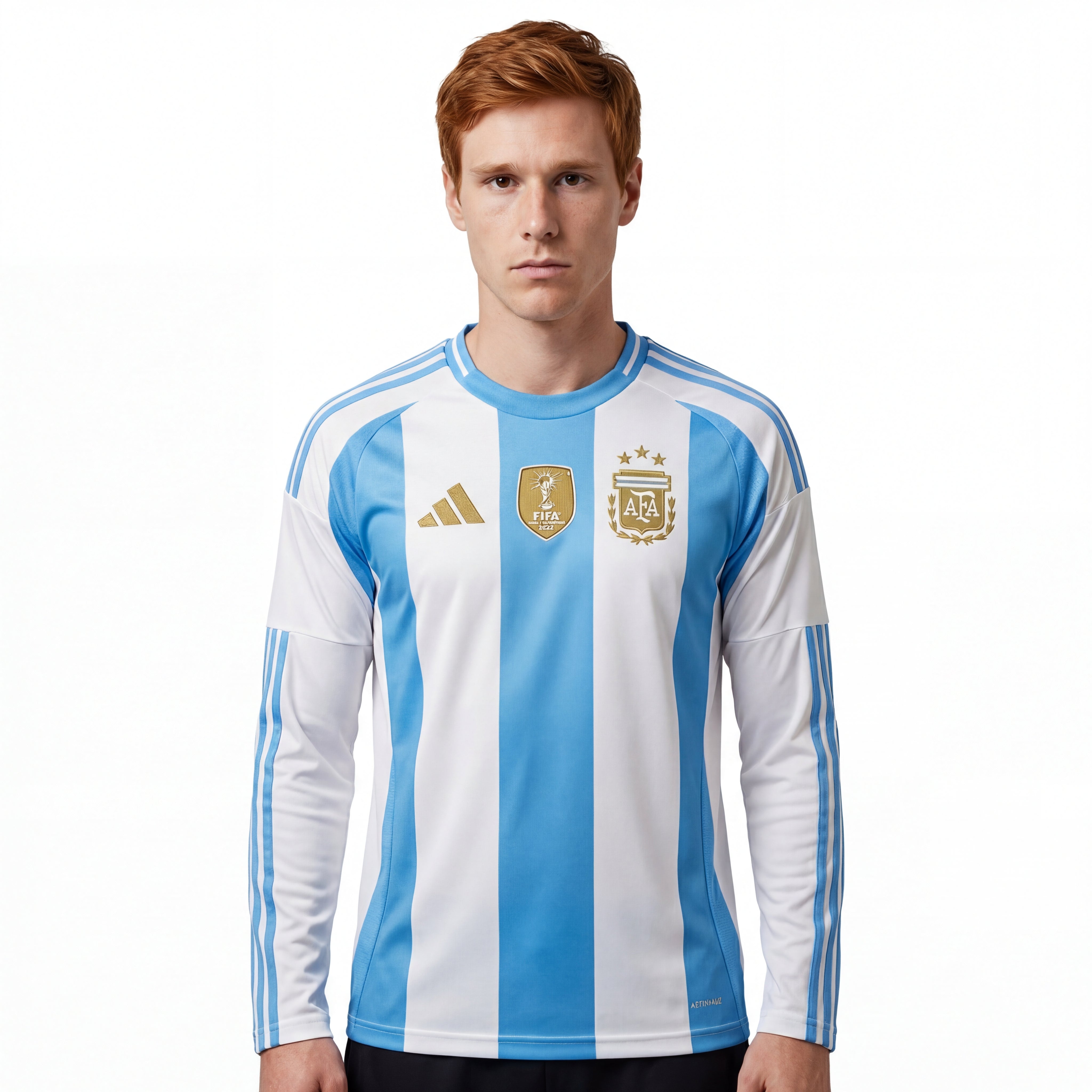 Argentinien Langarm-Heimtrikot 24/25