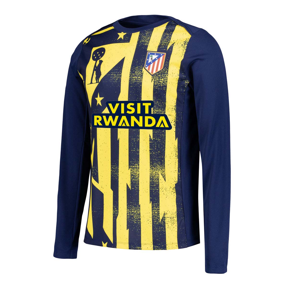 Trikot Atletico de Madrid 25/26 Langarm Prematch
