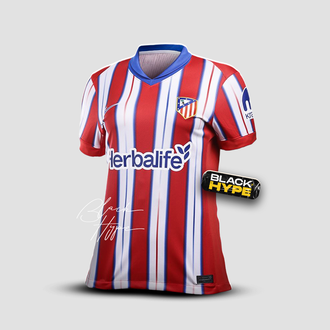 Trikot Atlético de Madrid feminino 24/25 Home
