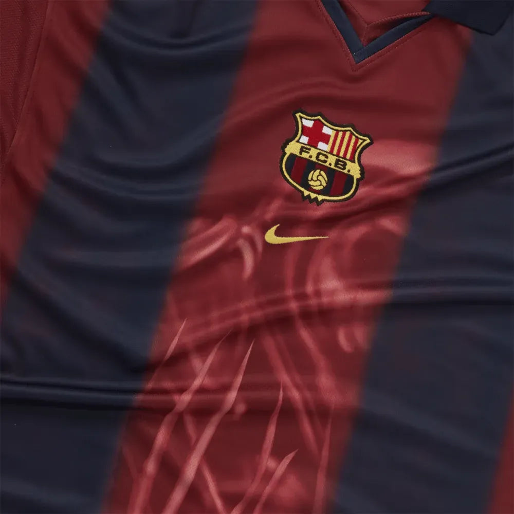 Trikot Barcelona x Travis Scott Retro 2000/01 Heimtrikot Skeleton