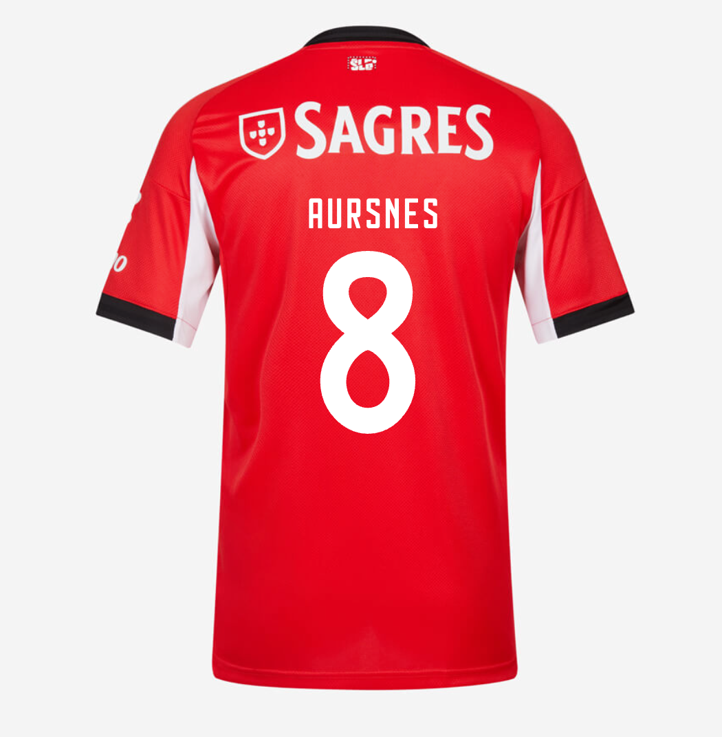 Trikot Benfica 25/26 Home #8 Aursnes