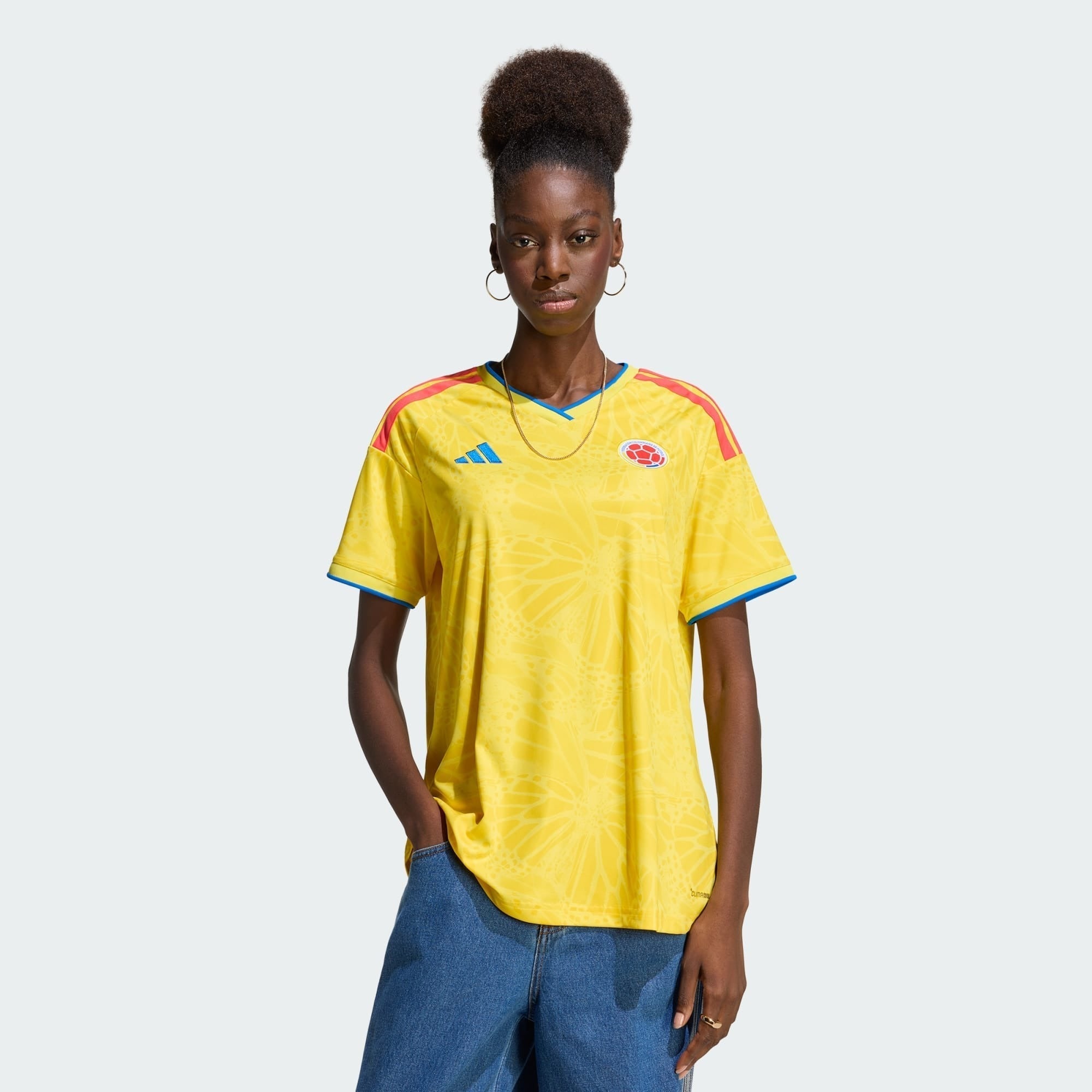 Trikot Kolumbien Feminina 2026 Home WorldCup