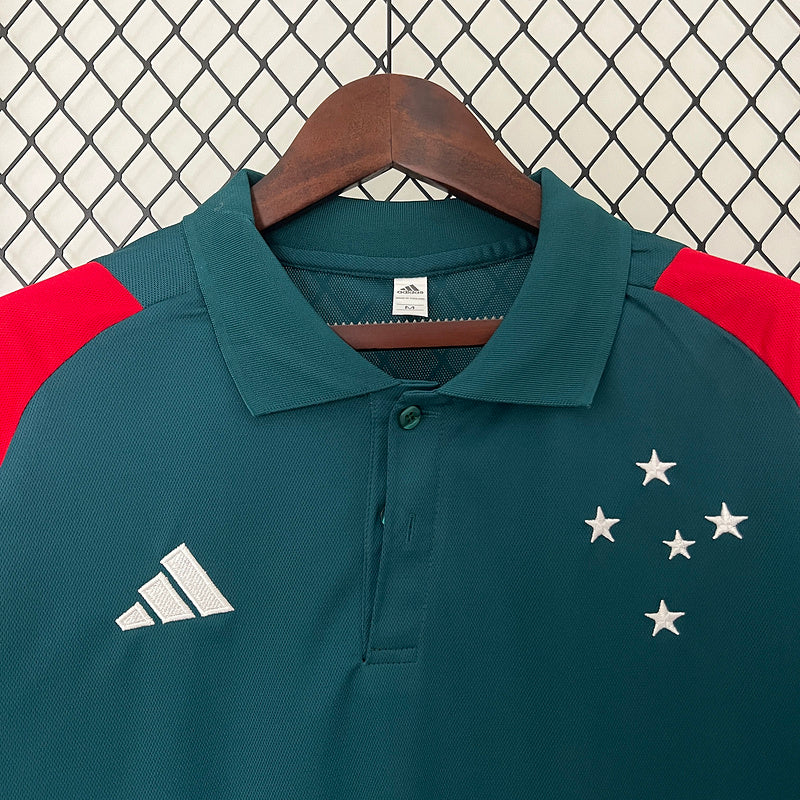 Trikot Cruzeiro Polo 24/25 Adidas - Azul