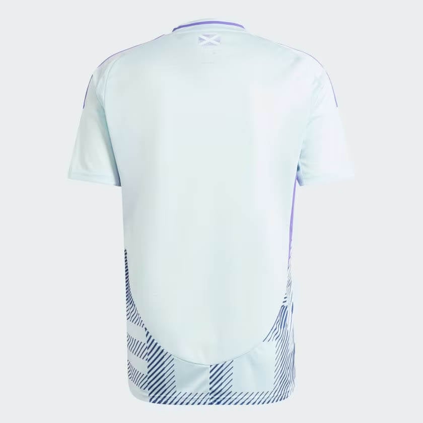 Trikot Escócia Away 24/25 s/n° Torcedor Adidas Masculino - Azul claro