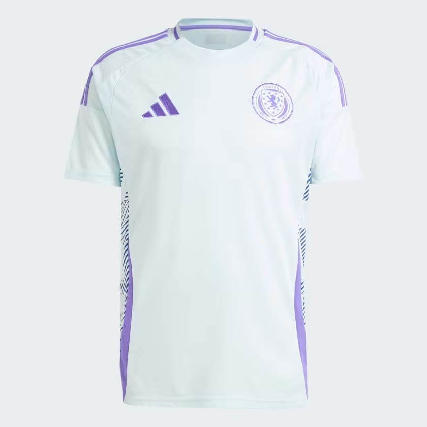 Trikot Escócia Away 24/25 s/n° Torcedor Adidas Masculino - Azul claro