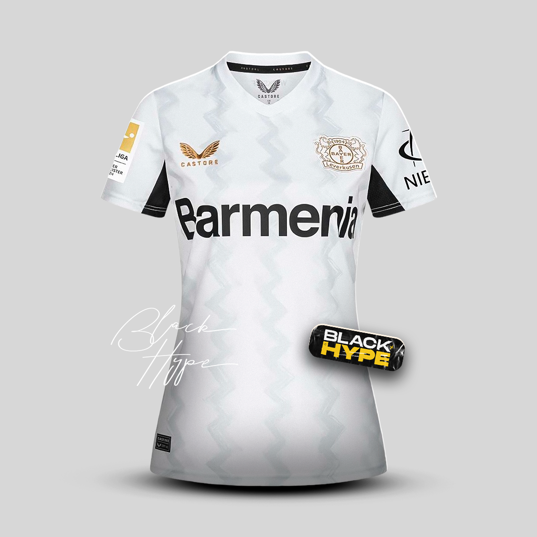 Trikot Feminina Bayer Leverkusen 24/25 Auswärts