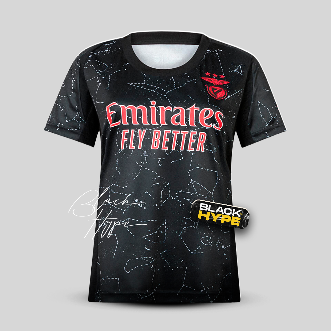 Trikot Feminina Benfica 24/25 Auswärts