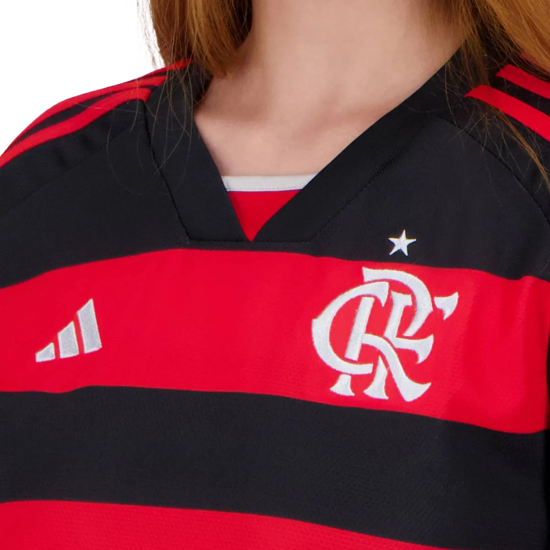 Trikot Flamengo Feminina Adidas 2024/25 Home