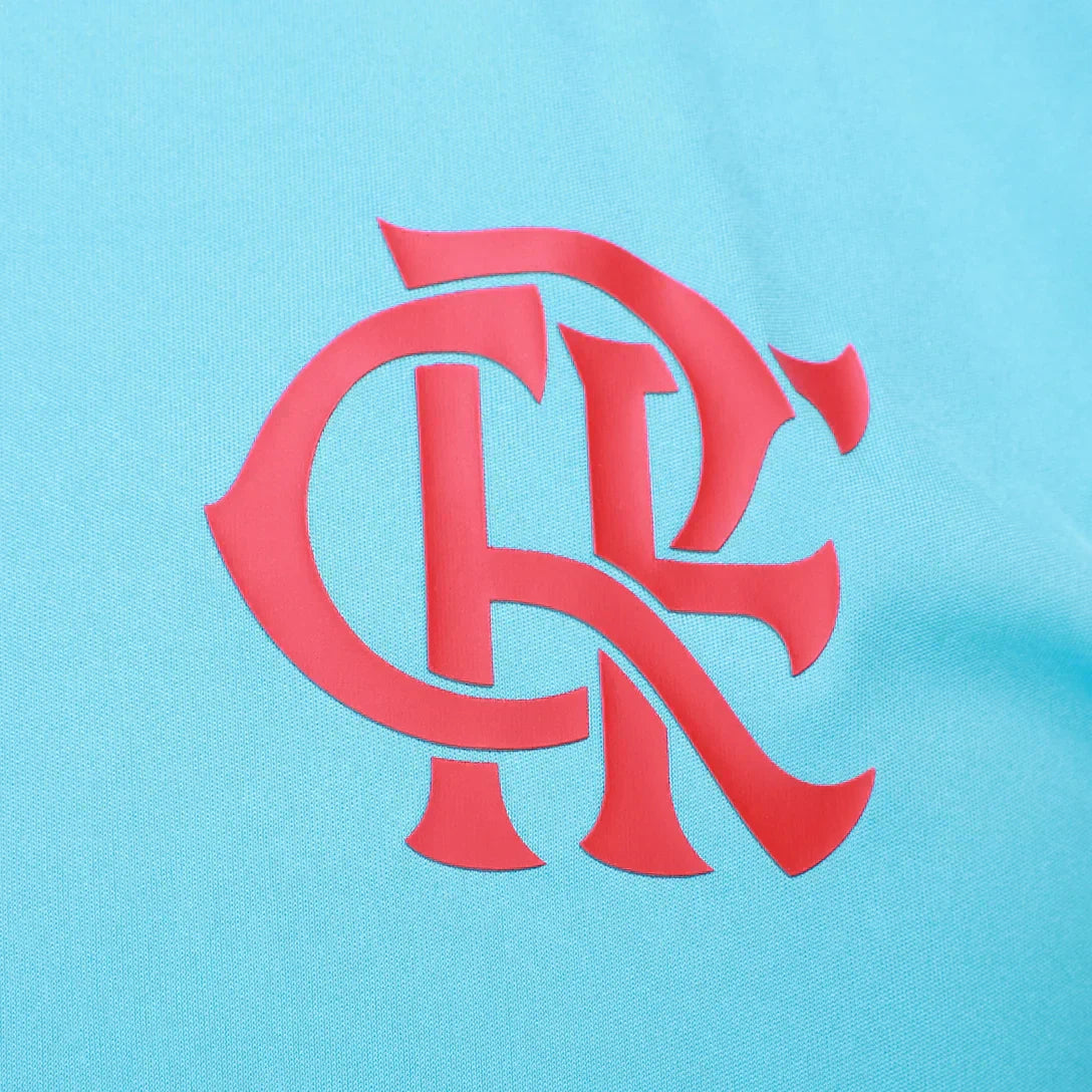 Trikot Flamengo Regata Treino 25/26 Azul e Vermelho