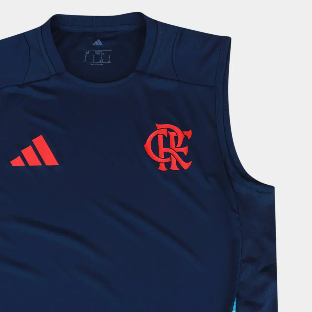 Jersey Flamengo Regata Treino 25/26 Azul Marinho