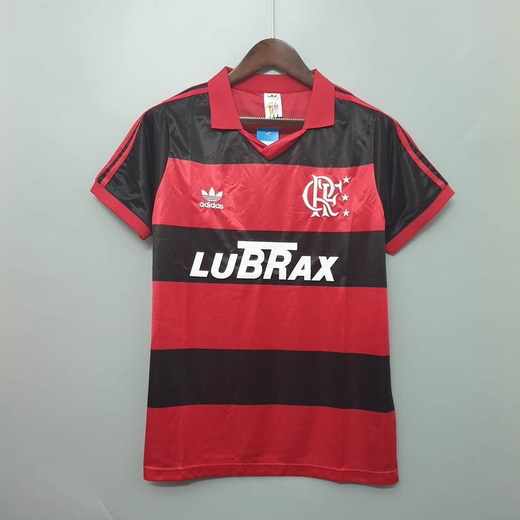 Trikot Flamengo Retro 1990 Vermelha e Preta - Adidas