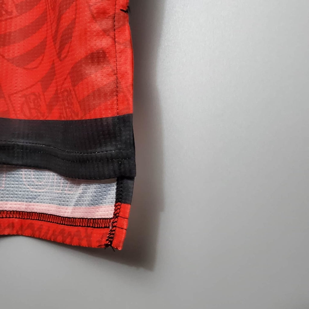 Trikot Flamengo Retro 1995 Vermelha e Preta