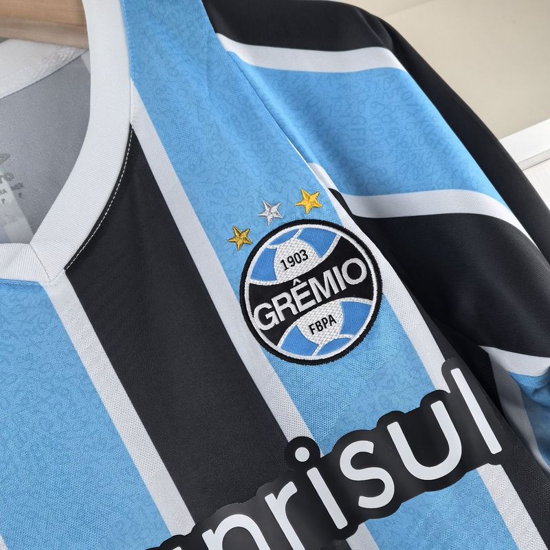 Trikot Gremio Titular 24/25 – Preto e Azul