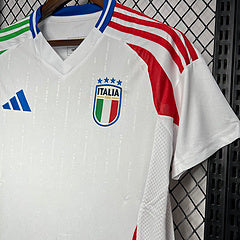 Auswärtstrikot Italien 24/25, Fanversion, Adidas – Weiß