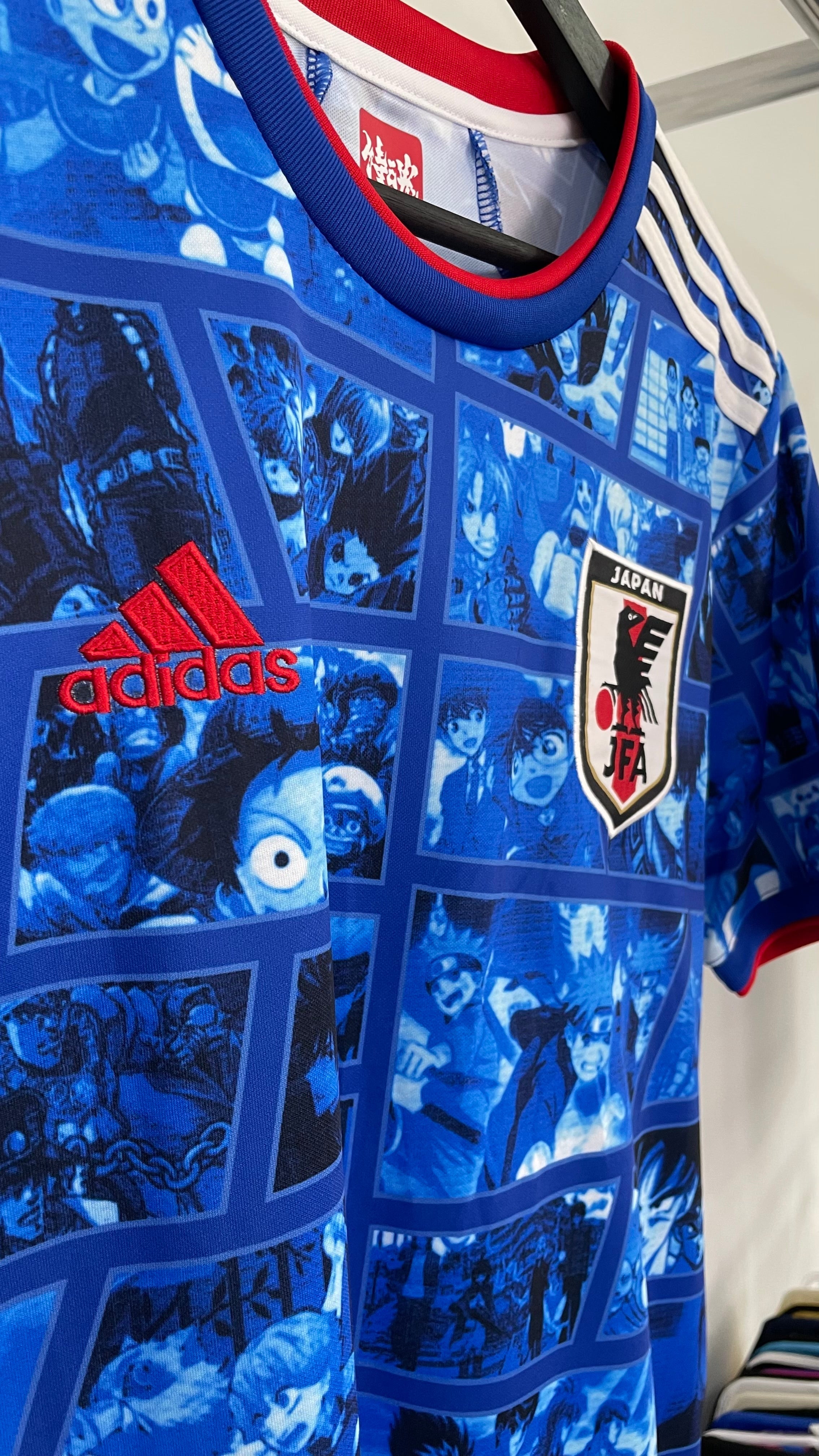 Adidas-Trikot Japan 2021 – Blau