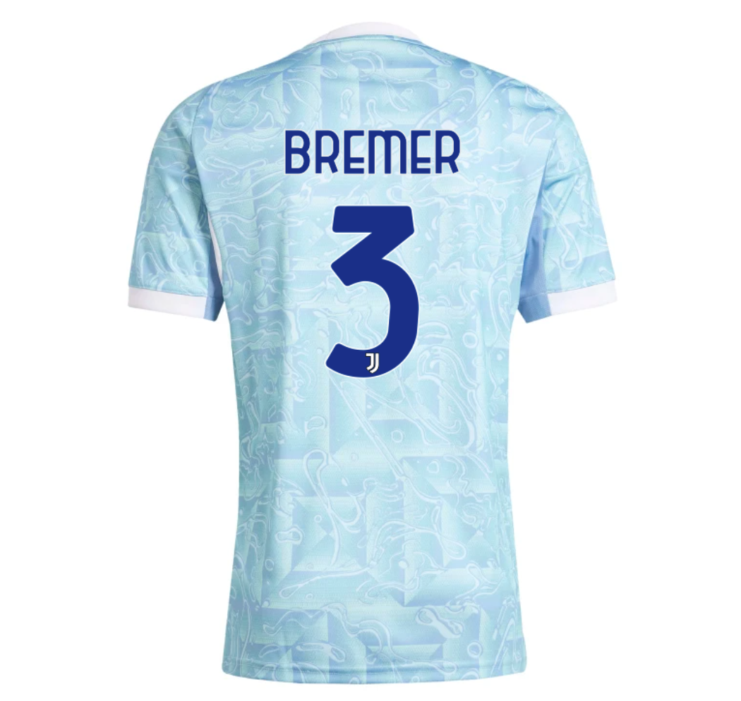 Auswärtstrikot Juventus 25/26 #3 Bremer