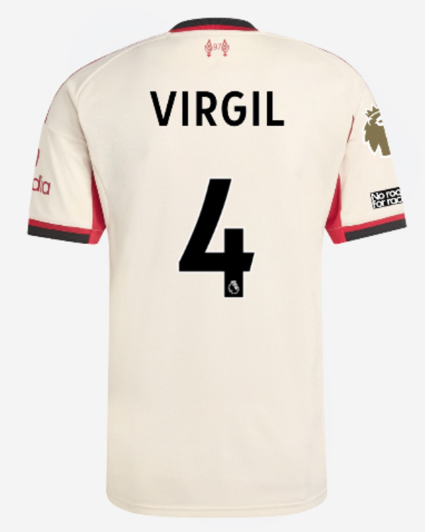 Liverpool Auswärtstrikot 25/26 #4 VIRGIL