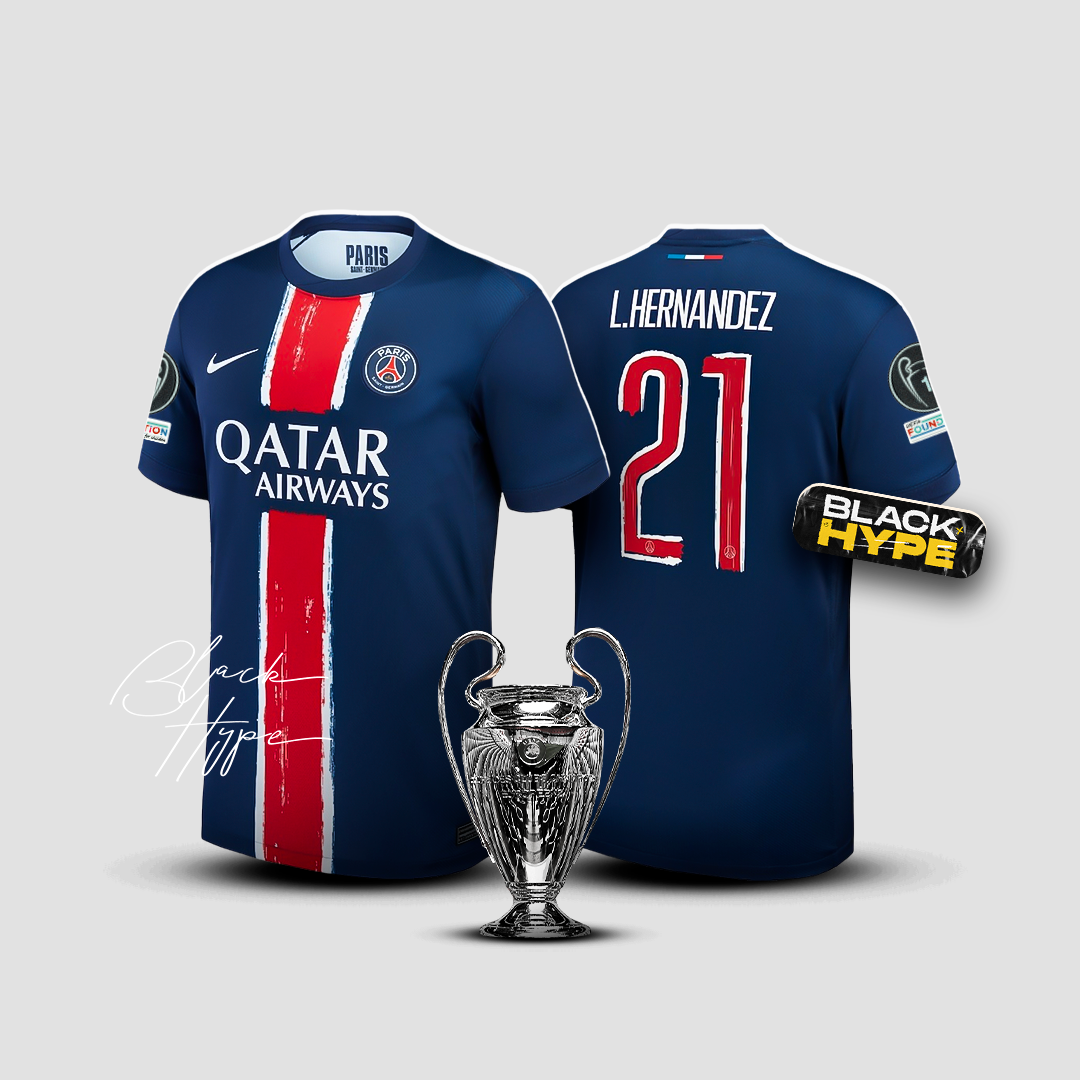 Trikot Lucas Hernandez PSG 24/25 Heim - Champions League