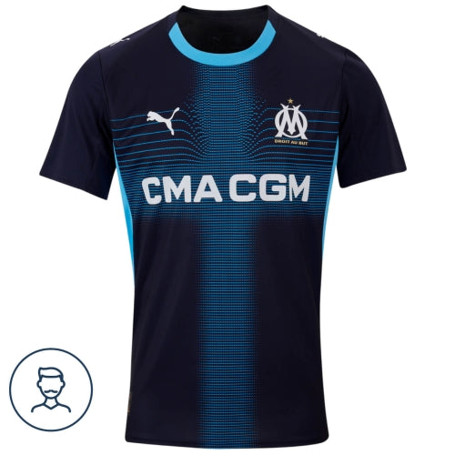 Auswärtstrikot Marseille 25/26 #97 Aubameyang