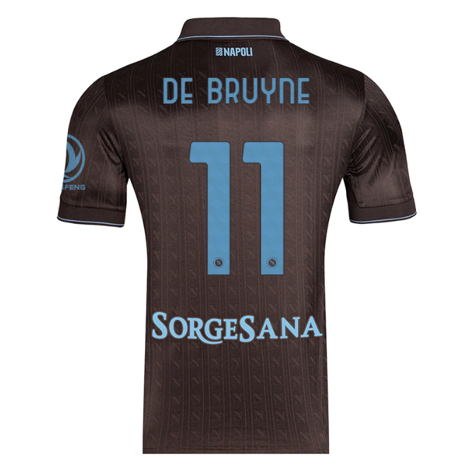 Trikot Napoli 25/26 Dritter #11 DE BRUYNE