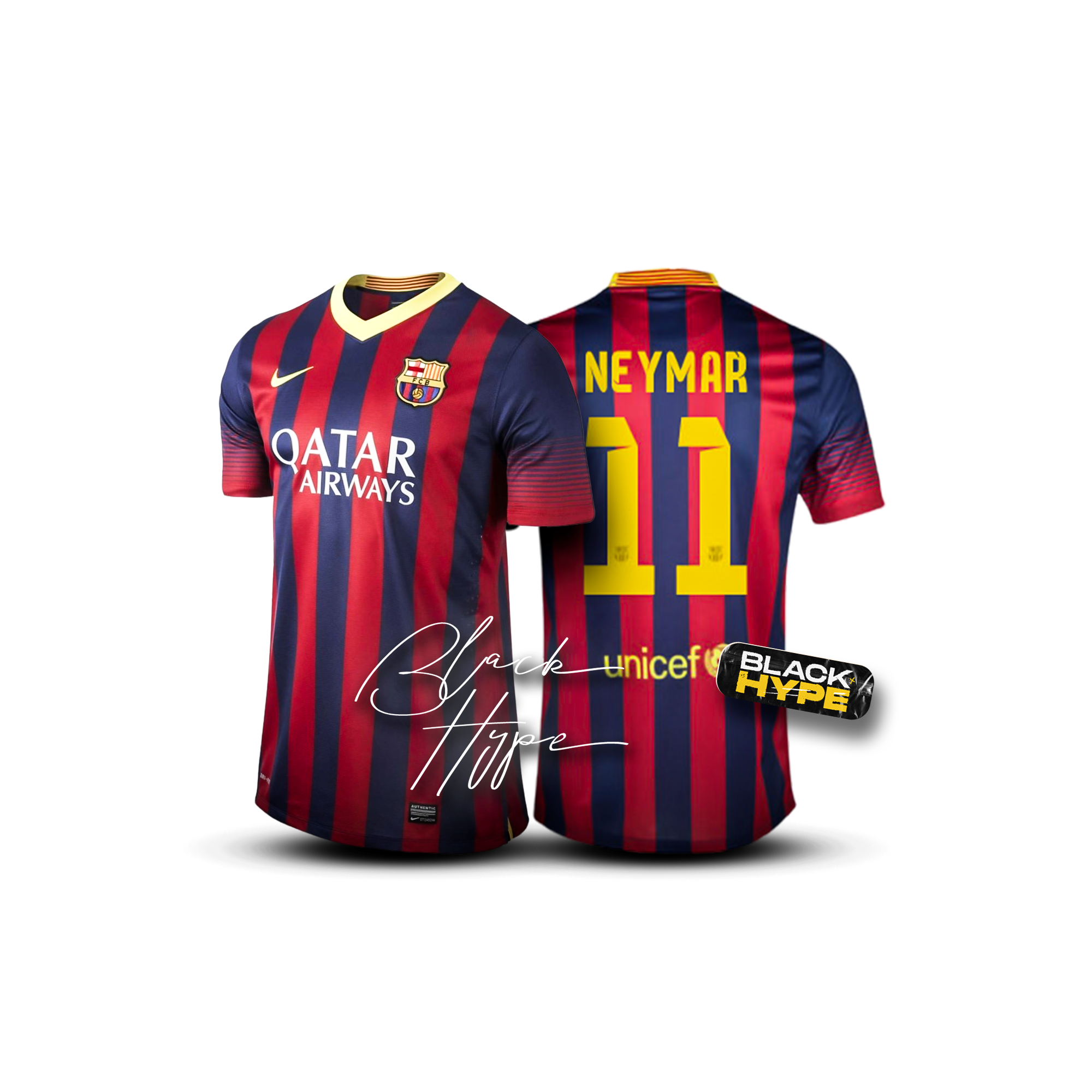 Trikot Neymar Jr Barcelona 13-14 Legende