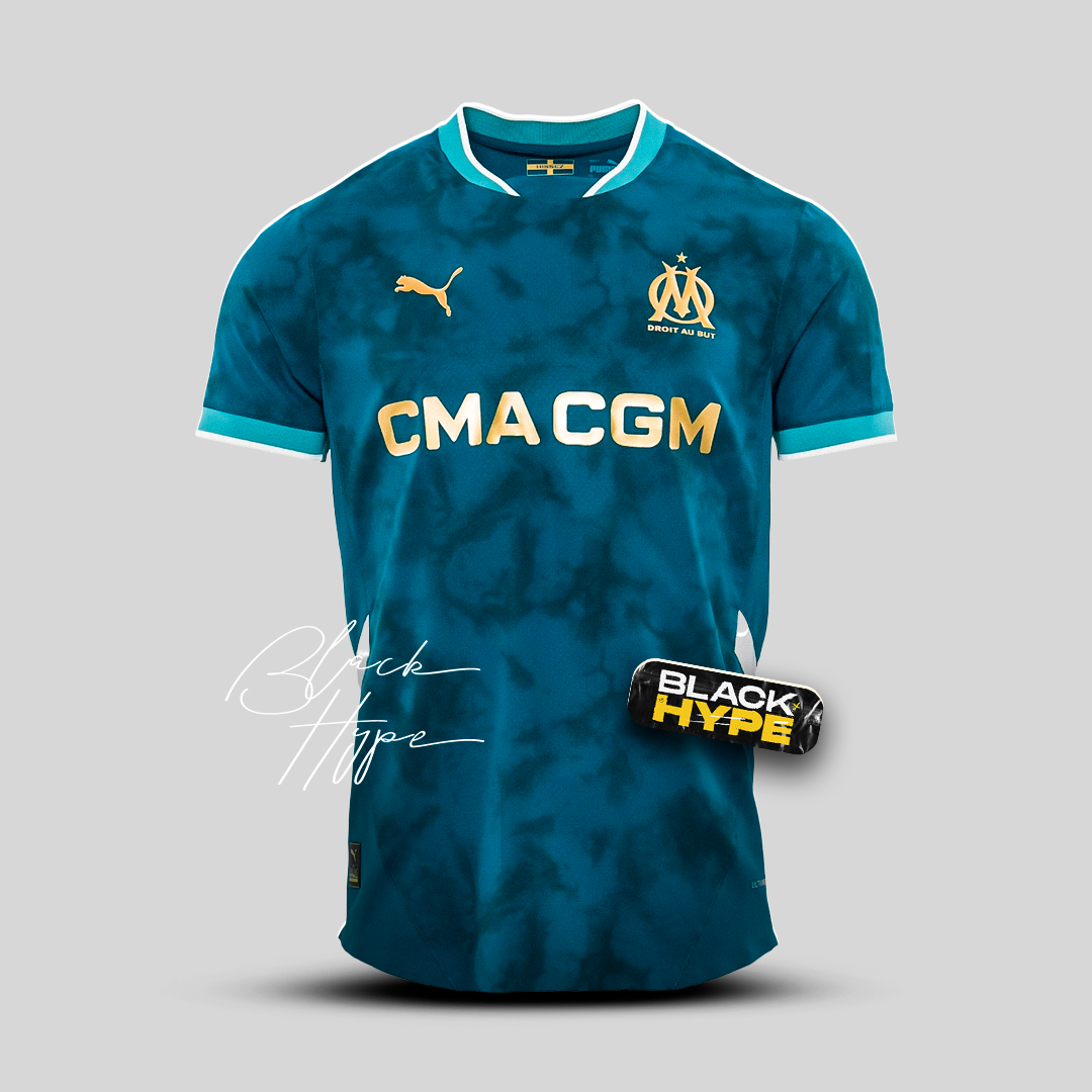 Trikot Olympique Marseille 24/25 Auswärts