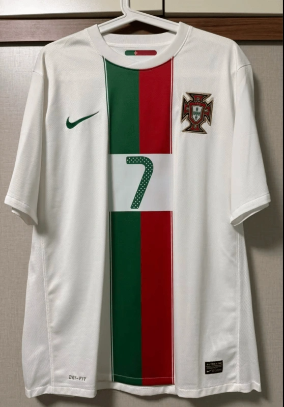 Jersey Portugal Retro 2010 Weiß - Nike