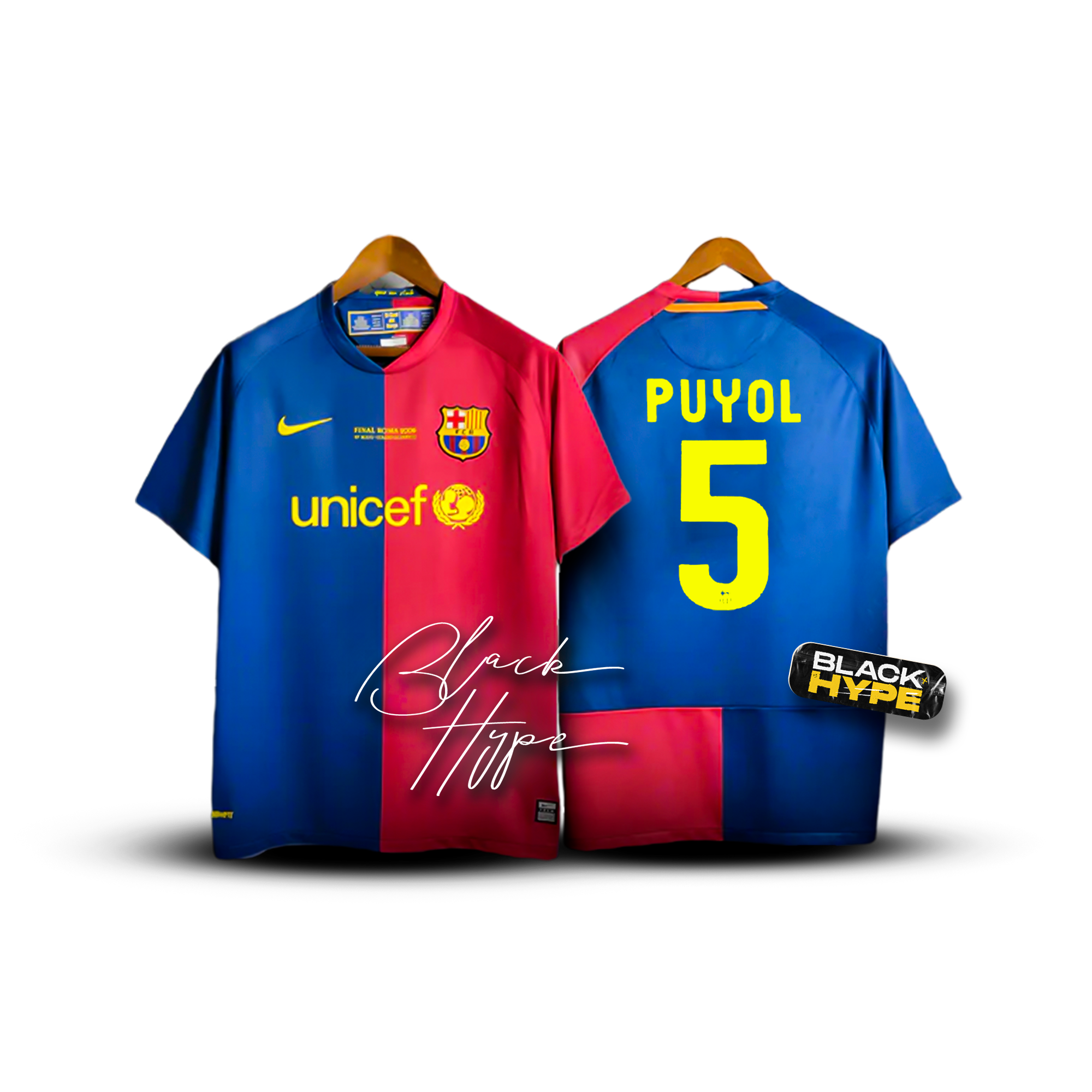 Trikot Puyol Barcelona 08-09 Legend