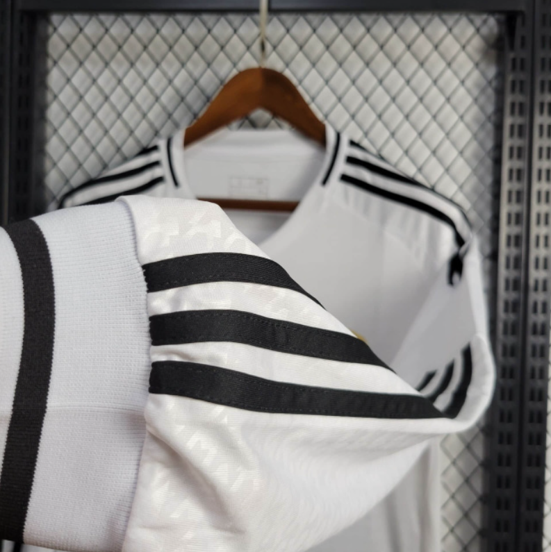 Real Madrid Trikot 24/25 Langarm Weiß