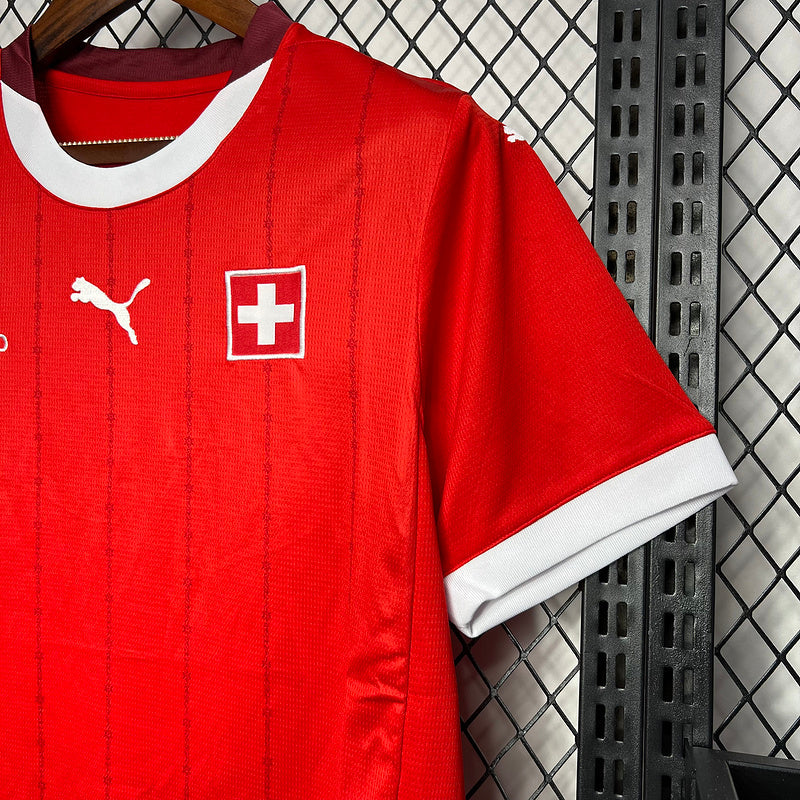 Trikot Seleção da Suiça l – 24/25