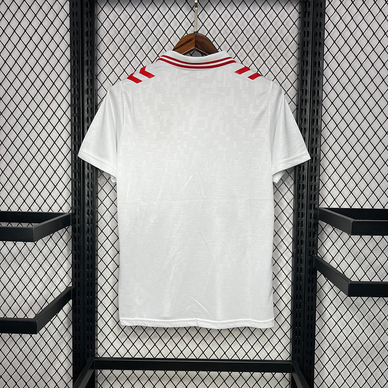 Trikot Seleção Dinamarca 24/25 – Auswärts – Branco