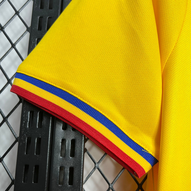 Trikot Seleção Rumänien l - 24/25 - Amarelo