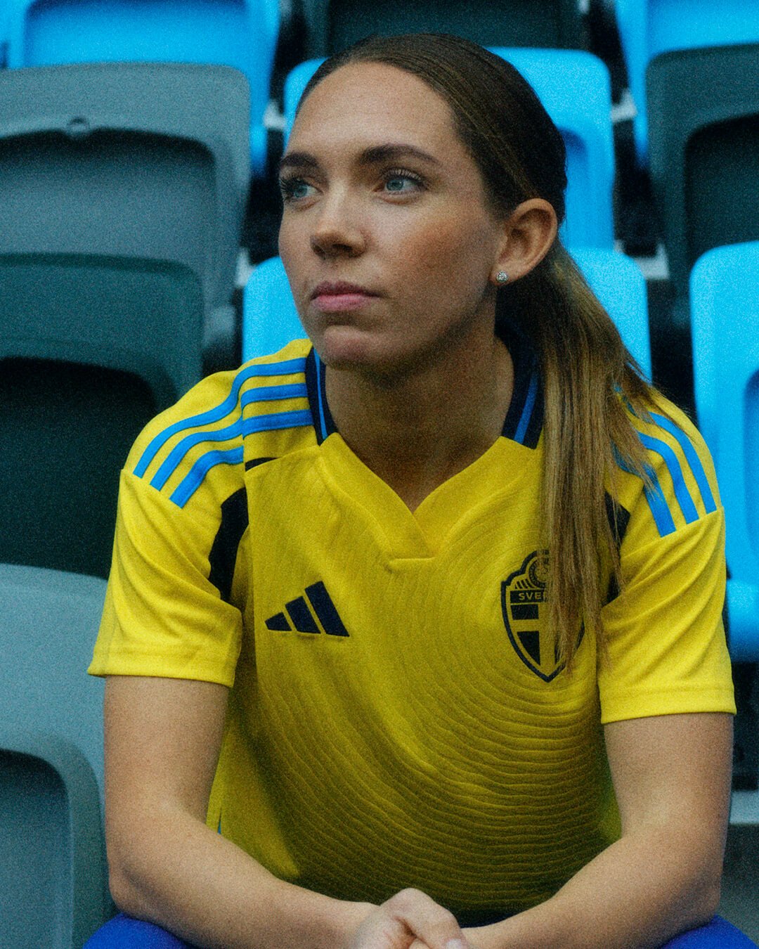 Trikot Suécia Home 24/25 s/n° Torcedor Adidas Masculino - Amarelo