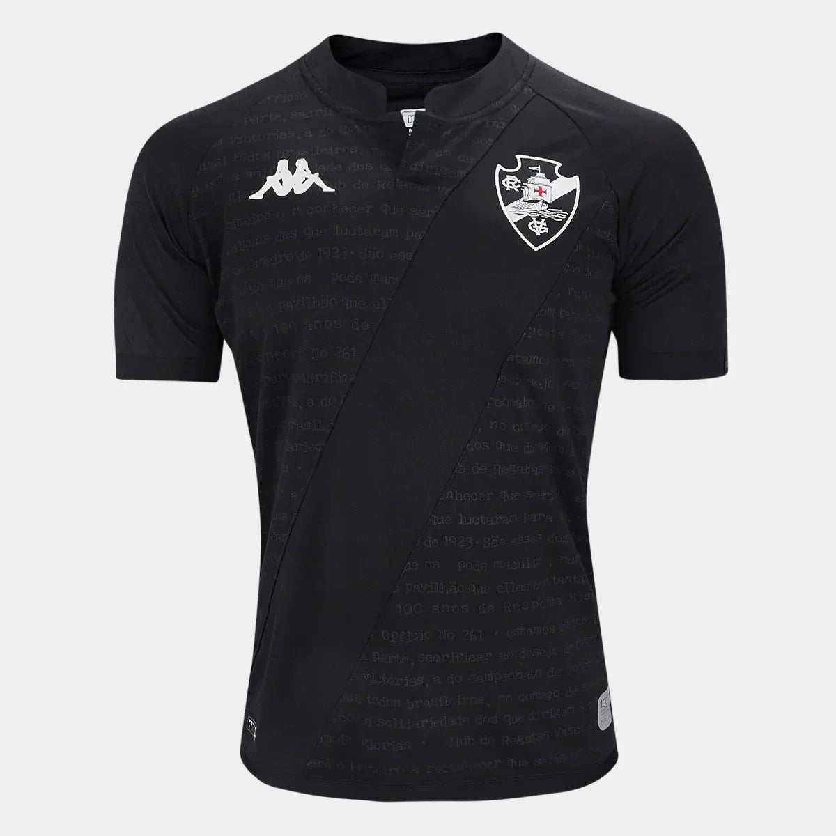 Jersey Vasco III 24/25 s/n° Kombat Jogador Kappa Masculina - Preto