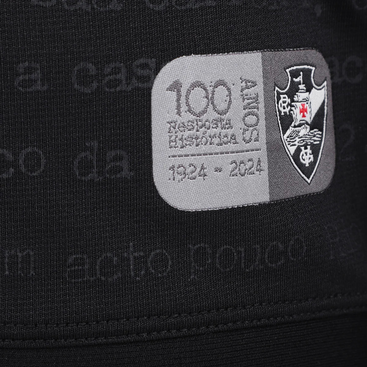 Trikot Vasco III 24/25 s/n° Kombat Jogador Kappa Masculina - Preto